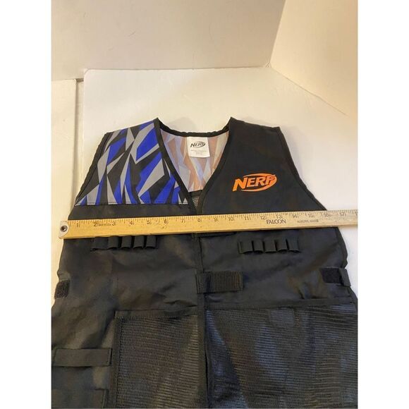 Nerf Hasbro vest youth sized polyester mesh 16x20" - Picture 4 of 5